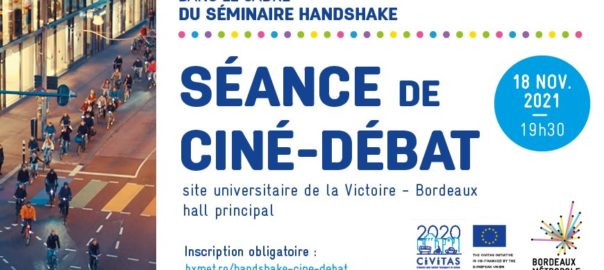 Handshake séance de ciné-débat Together We Cycle