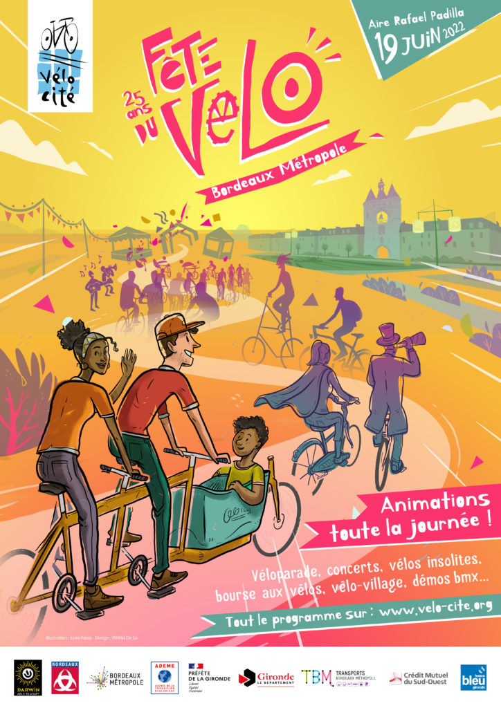 Fête du vélo 25 ans Vélo-Cité
