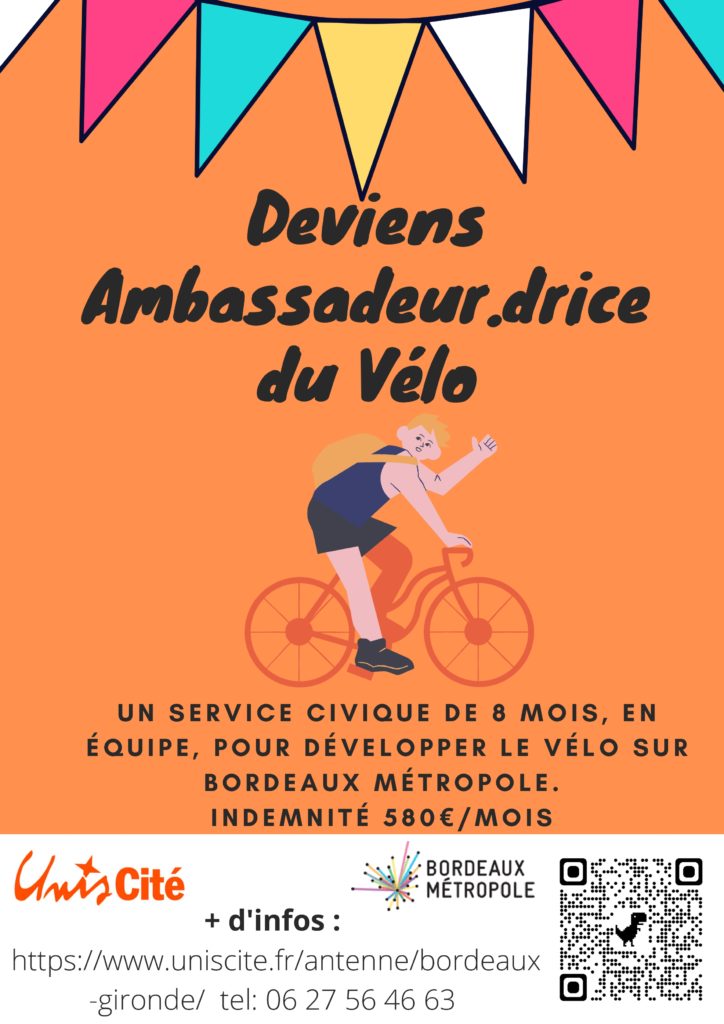 Ambassadeurs/drices du vélo Unis Cité