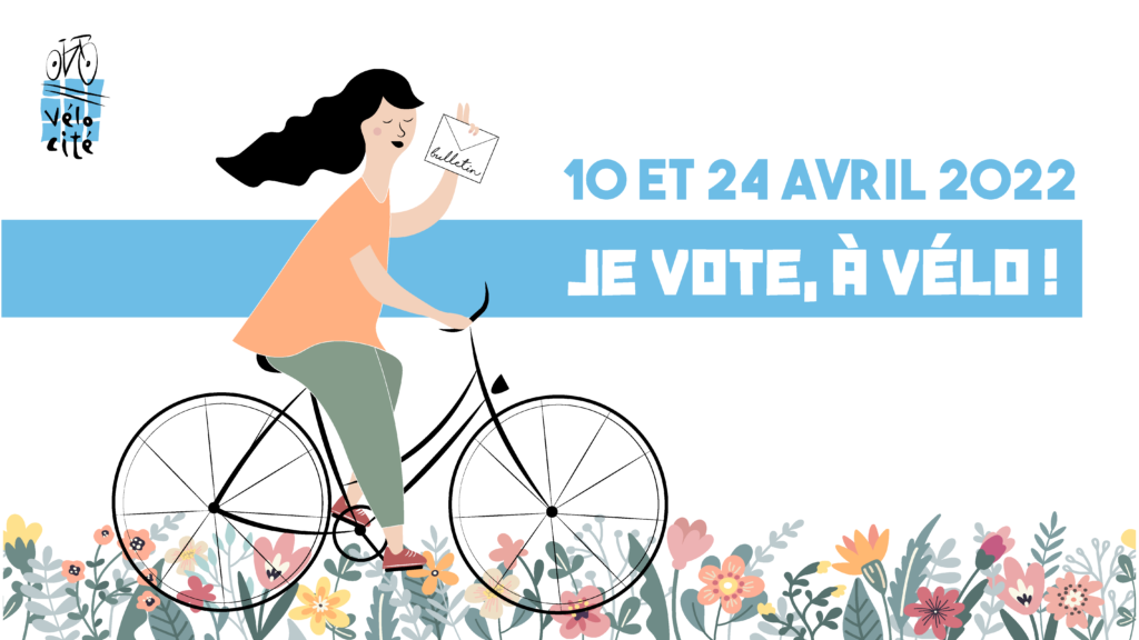 Élection présidentielle 2022, allez voter à vélo !