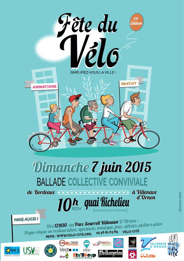 Fête du vélo, dimanche 7 juin 2015, la vidéo