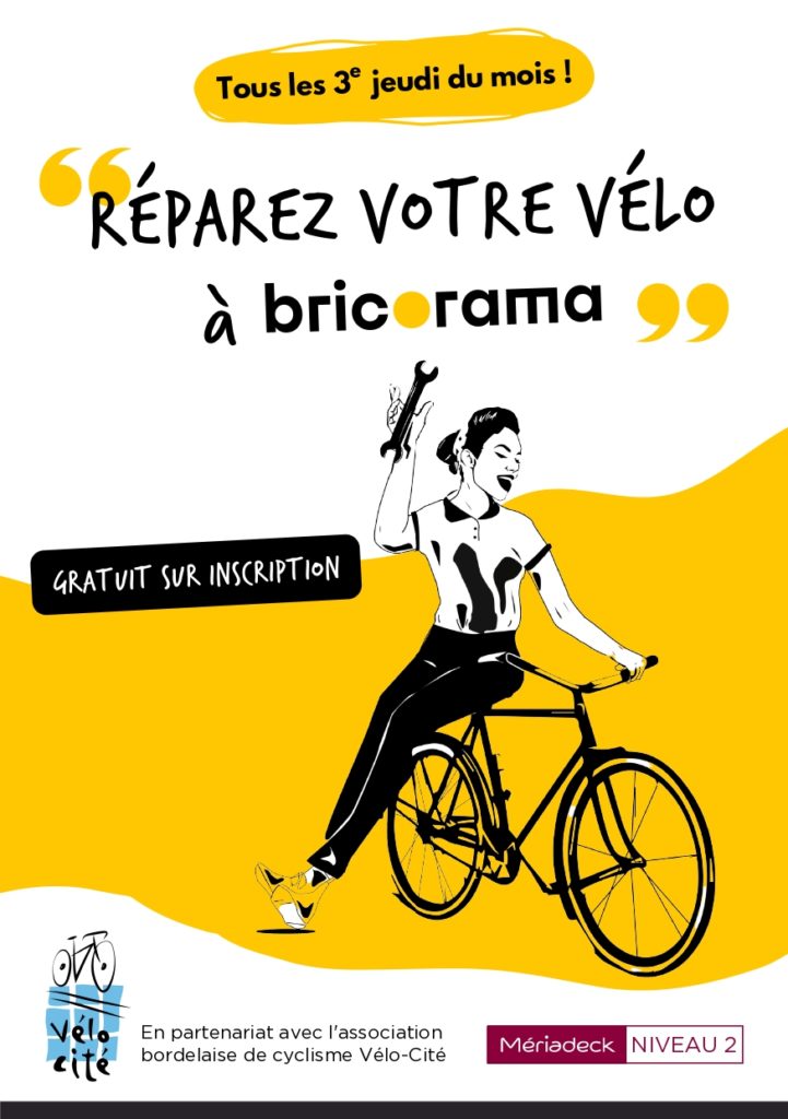 Atelier participatif vélo Bricorama X Vélo-Cité