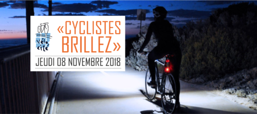Cyclistes brillez – édition 2018