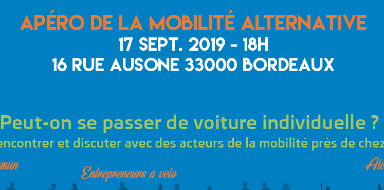 Apéro des mobilités – 17 septembre 2019