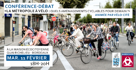 Conférence/Débat – La métropole à vélo?