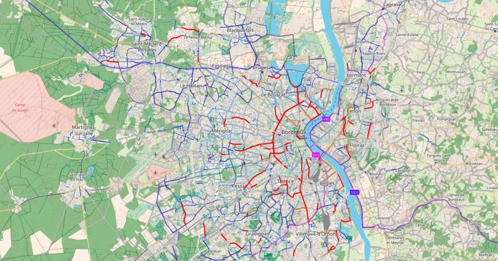 Plan d'urgence vélo Bordeaux