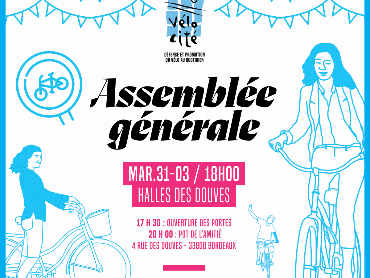 Assemblée Générale du 31 mars 2026, au Marché des Douves, Bordeaux