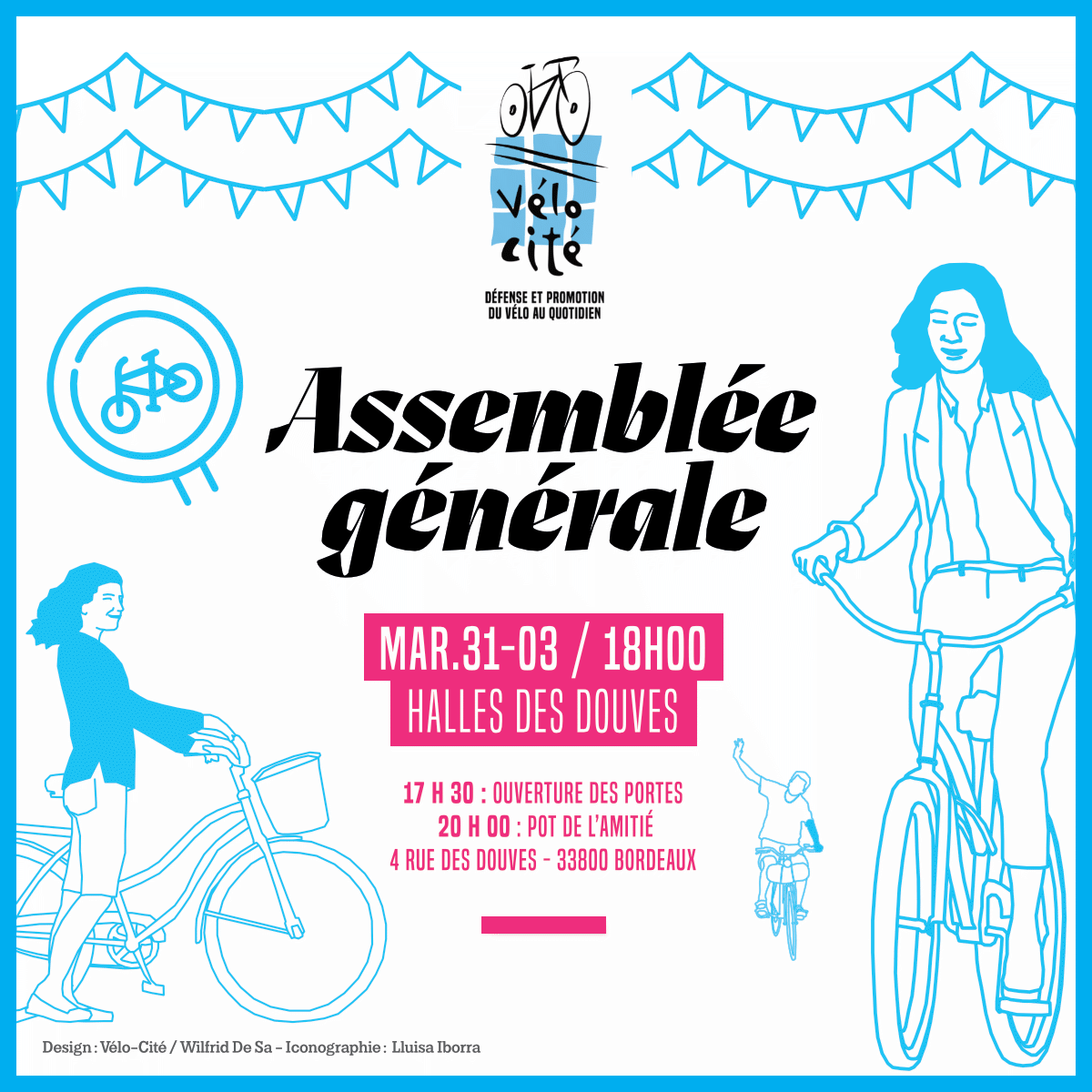 Assemblée Générale du 31 mars 2026, au Marché des Douves, Bordeaux