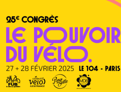 CONGRES FUB : LE POUVOIR DU VÉLO