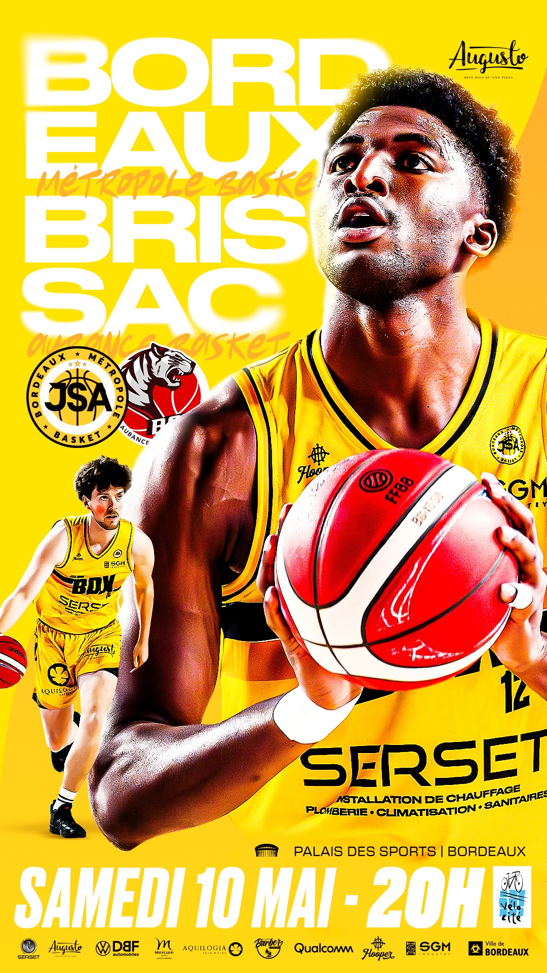 Rendez-vous pour “Mon match à vélo” ce samedi 10 mai avec les JSA Basket et TBM !