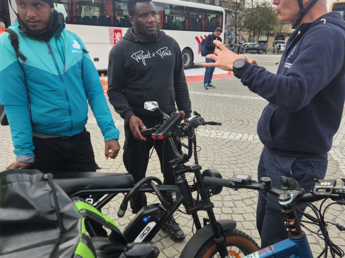 Vélo-Cité : partenaire de la Maison des Livreurs de Bordeaux