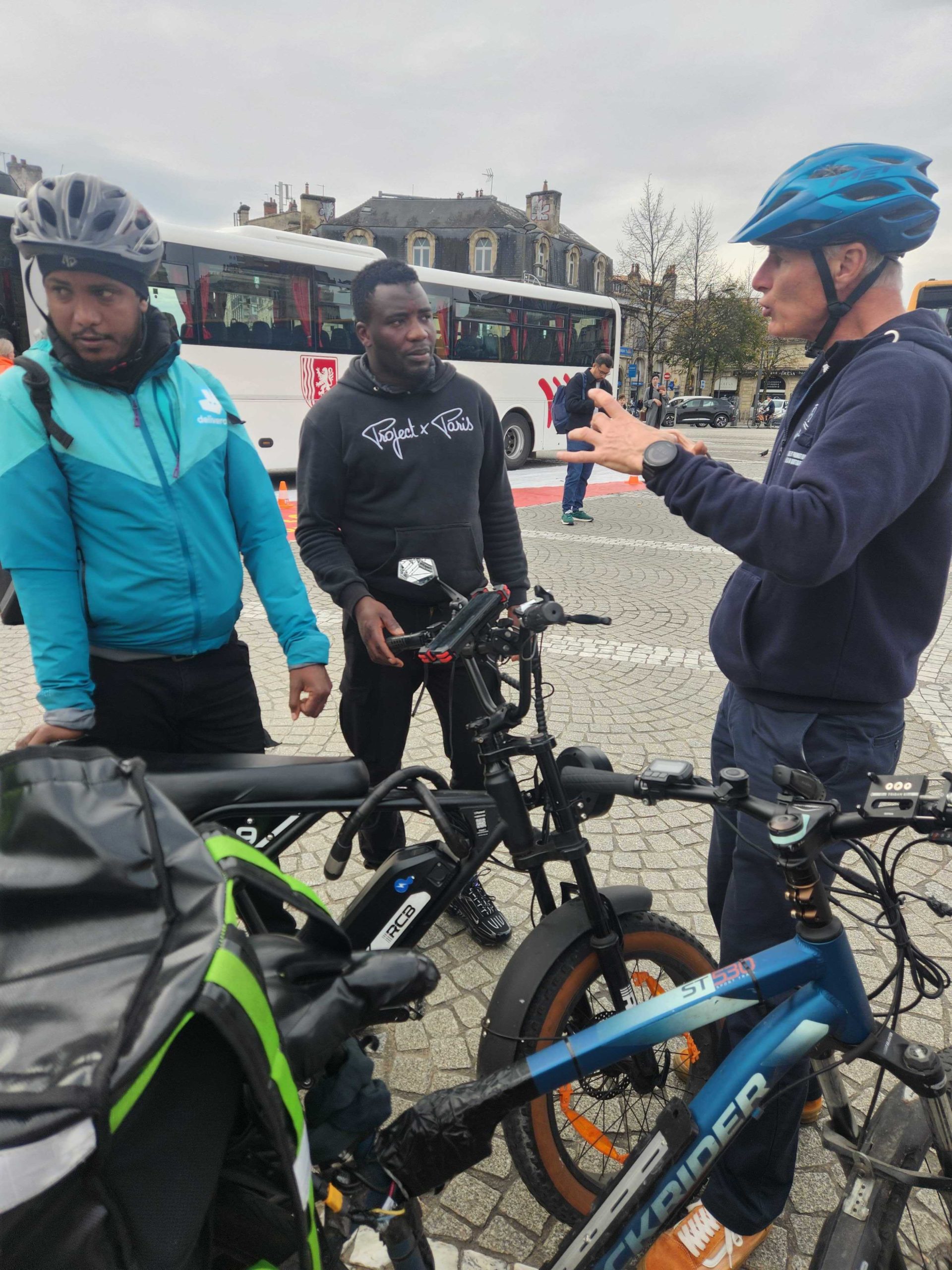 Vélo-Cité : partenaire de la Maison des Livreurs de Bordeaux