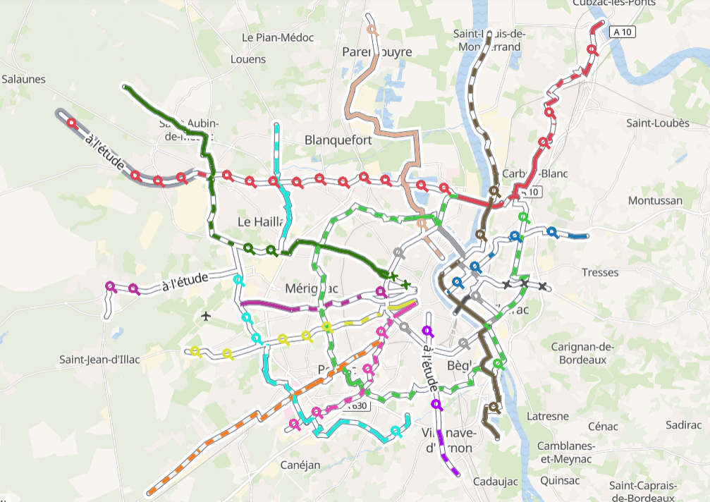 Suivez en temps réel l’évolution du REVe (Réseau Express Vélo
