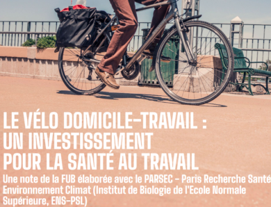 VÉLO DOMICILE-TRAVAIL : Un investissement pour la santé au travail