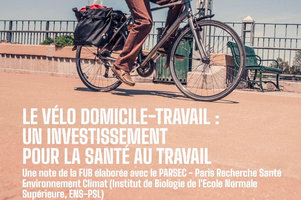 VÉLO DOMICILE-TRAVAIL : Un investissement pour la santé au travail