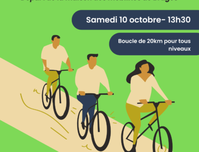 Participez à la balade autour de Bruges le 10 octobre prochain !